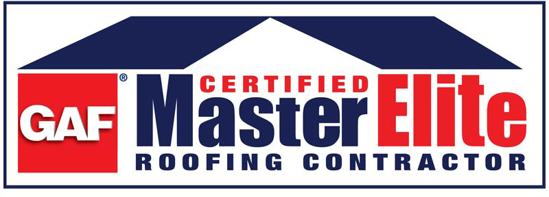 GAF Master Elite certified roofing contractor badge
